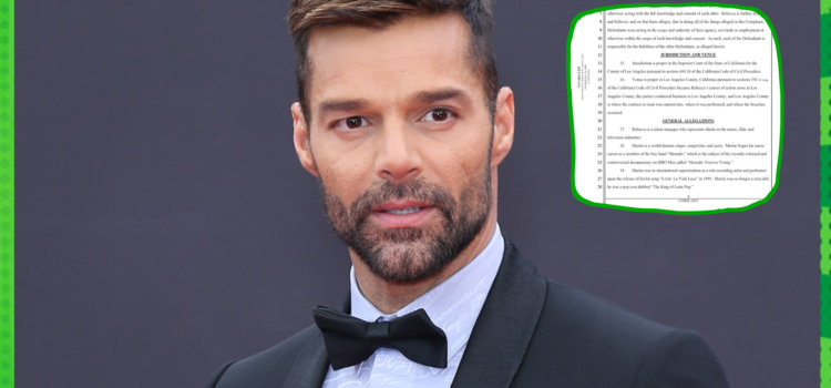 Ricky Martin enfrenta demanda millonaria.