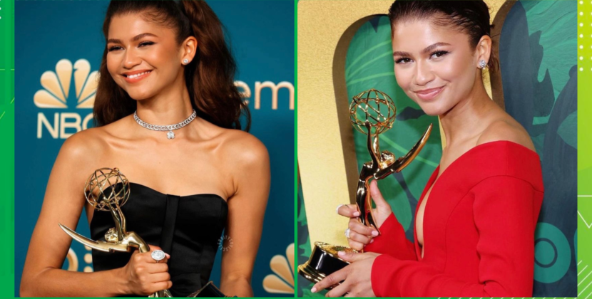 Zendaya se convierte en la intérprete más joven en ganar dos galardones en la historia de los Emmy.