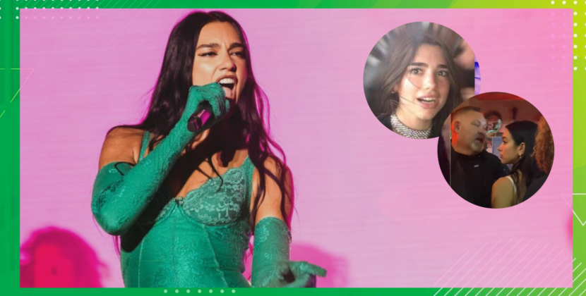 Sorprende sismo a Dua Lipa en la CDMX