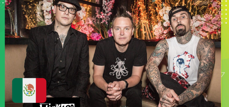 Blink-182 anuncia su regreso a México luego de casi 20 años de ausencia.