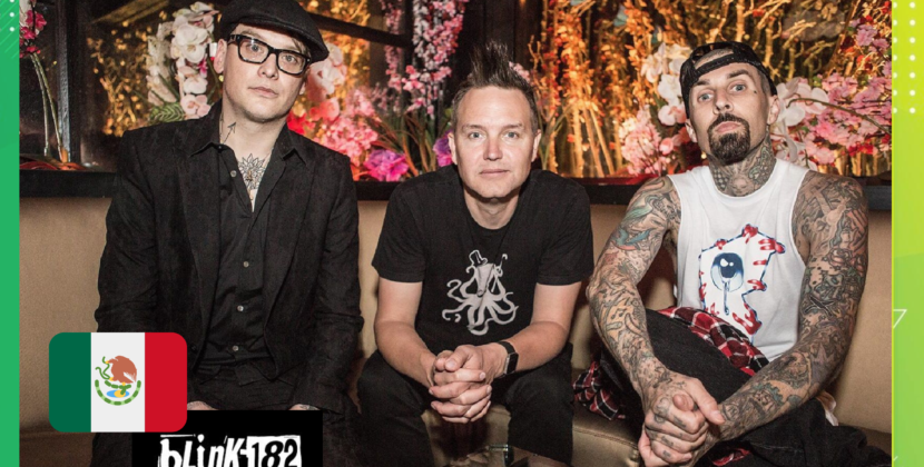 Blink-182 anuncia su regreso a México luego de casi 20 años de ausencia.