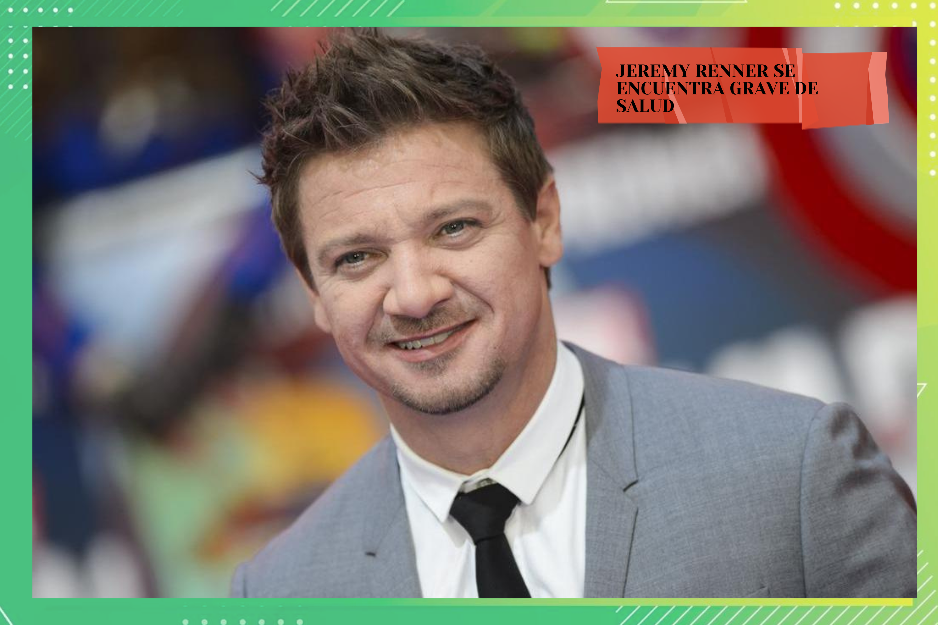 Jeremy Renner sufre aparatoso accidente.