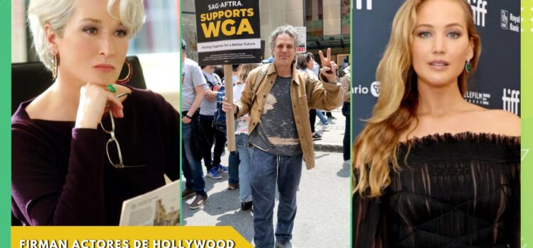 Más de 300 actores y actrices de Hollywood firman una amenaza de huelga