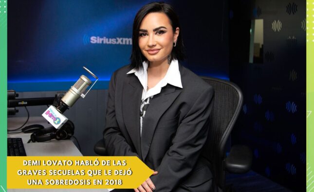 Demi Lovato revela que tiene discapacidad auditiva y visual tras sobredosis